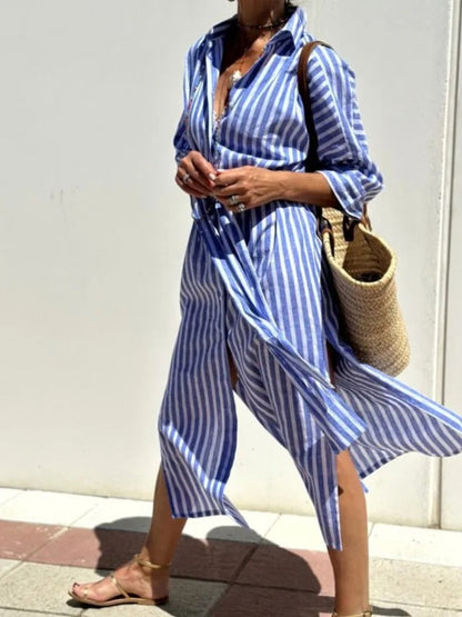 Chic Summer Stripe Sundress
