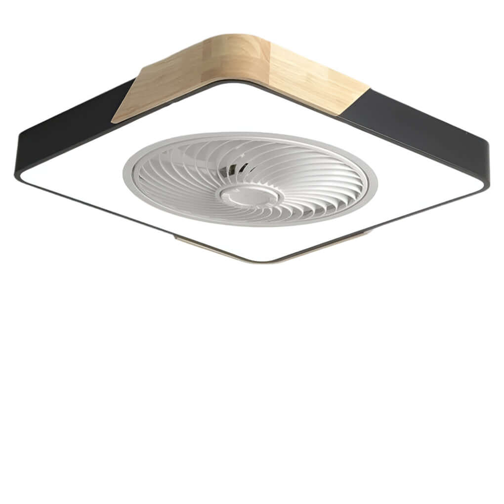 Sleek Silent Ceiling Fan with LED and Remote Control