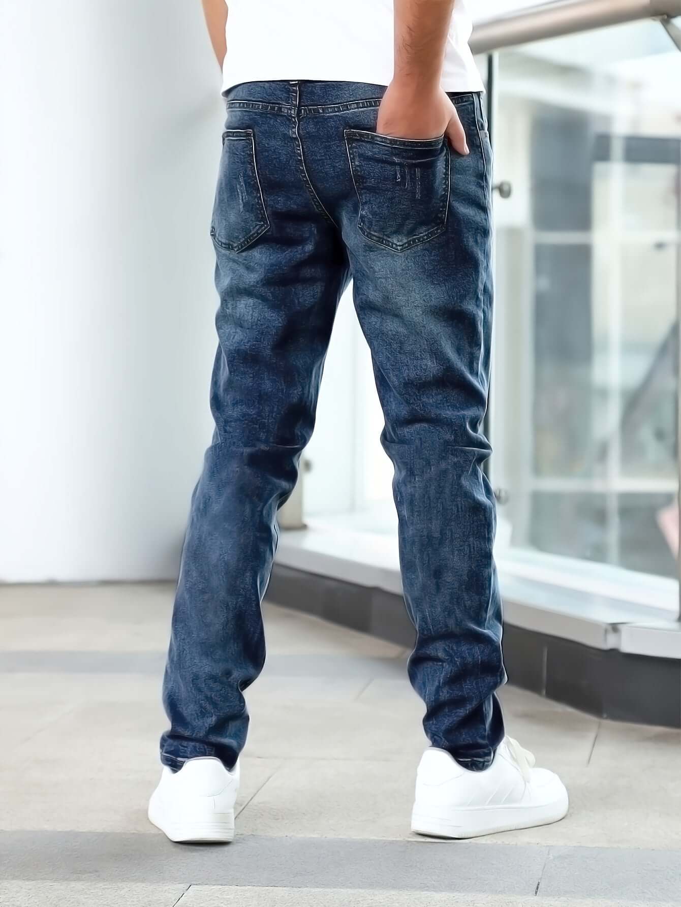 Men's Regular Fit Comfort Jeans