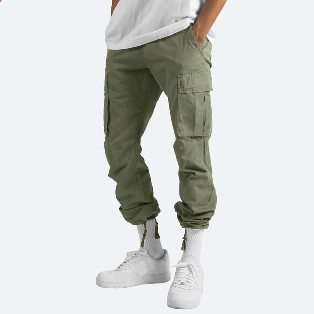 Relaxed Fit Cargo Pants with Extra Pockets