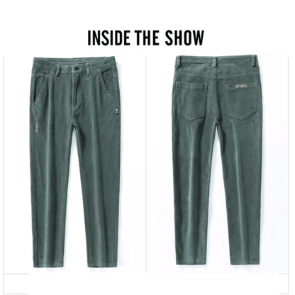 Warm Insulated Corduroy Snow Pants