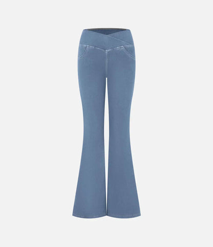 Women's Comfort Fit Wide Leg Jeans