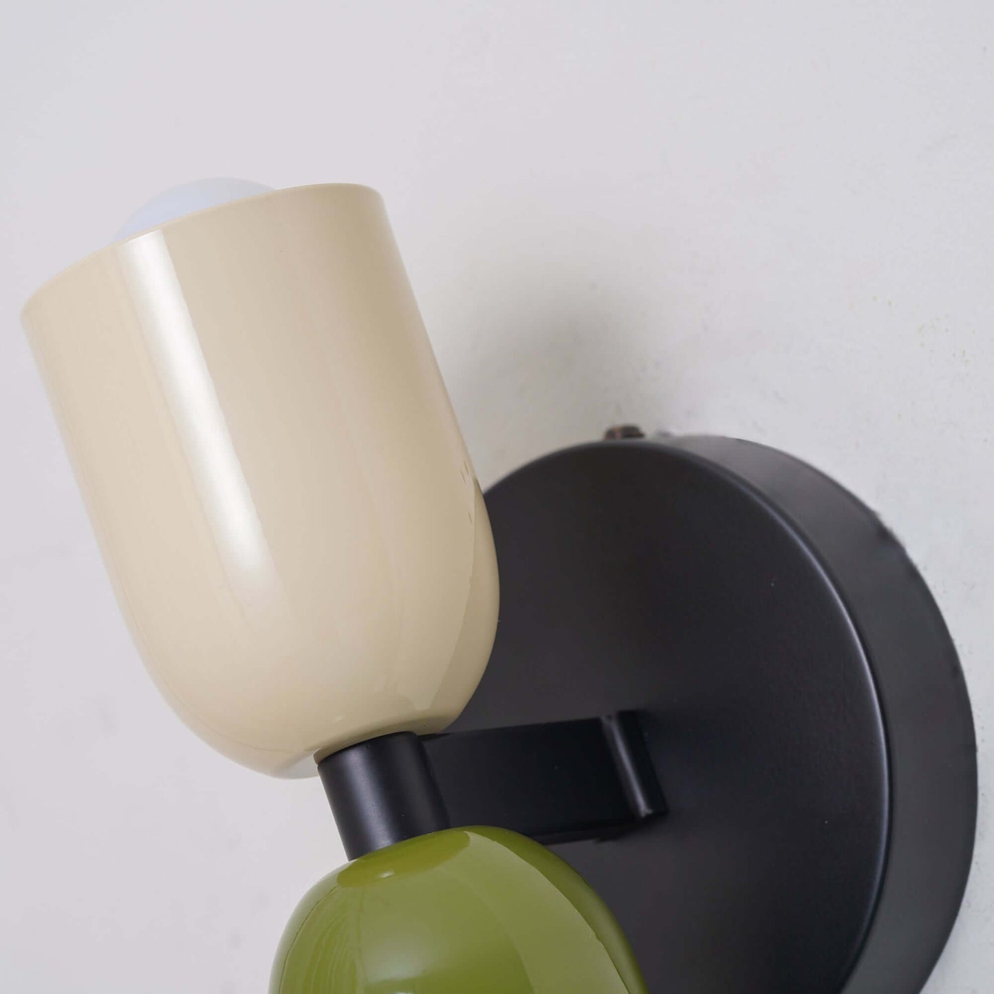Dual Arm Brushed Steel Wall Lamp