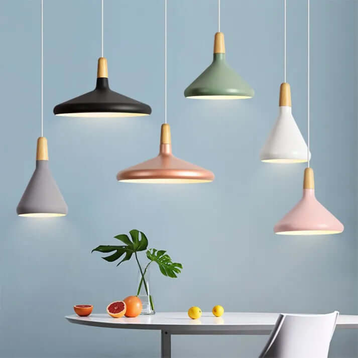 Sleek Metal Hanging Light - Luxivelle