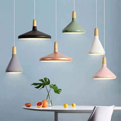 Sleek Metal Hanging Light - Luxivelle