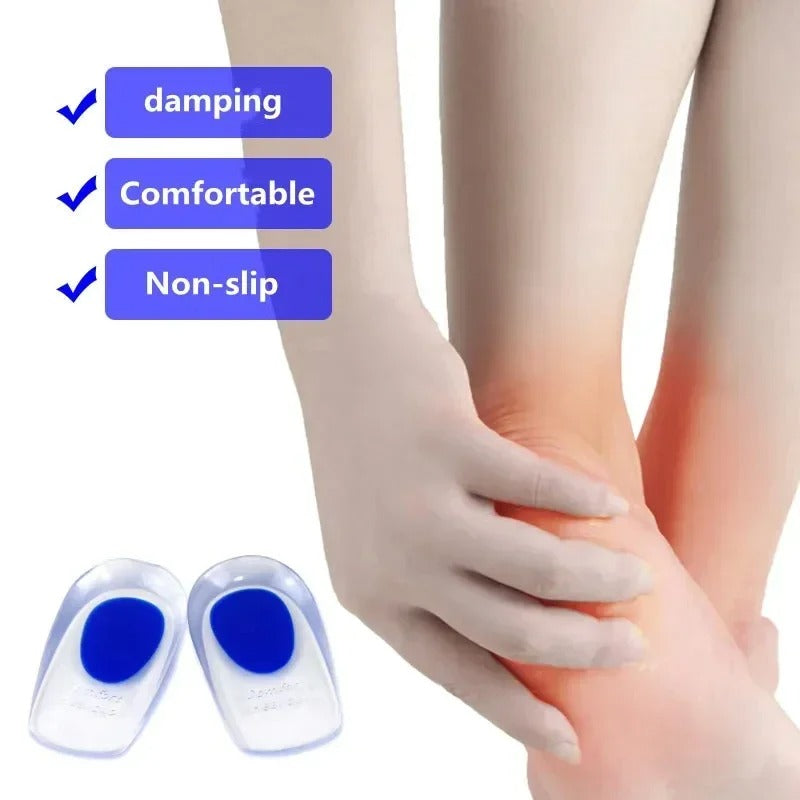 Gel Heel Protectors for Foot Pain Relief