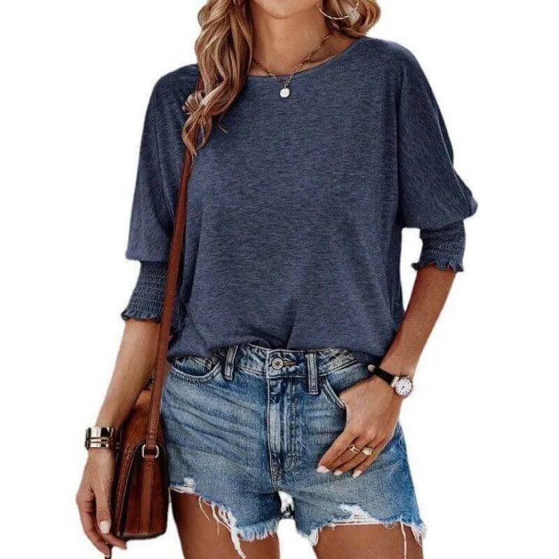 Ladies' Stretchy Crew Neck Tee