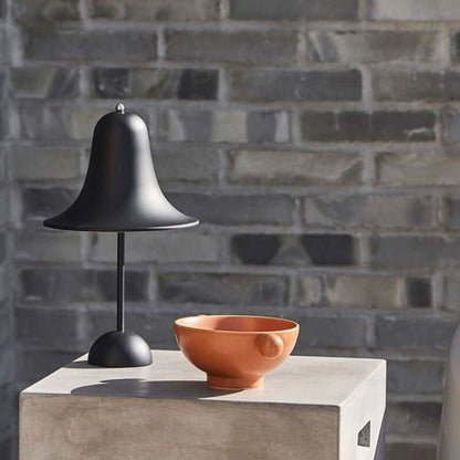 Wireless Desk Lamp with Traditional Shade