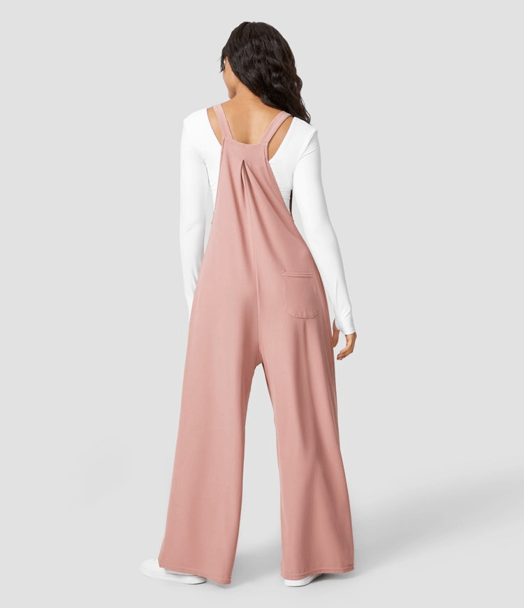 Relaxed Fit Women's Utility Jumpsuit