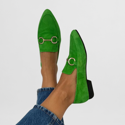 Classic Slip On Low Heel Shoes