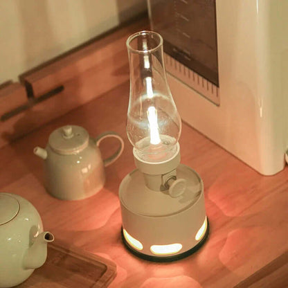 Retro LED Lantern - Rechargeable USB Powered