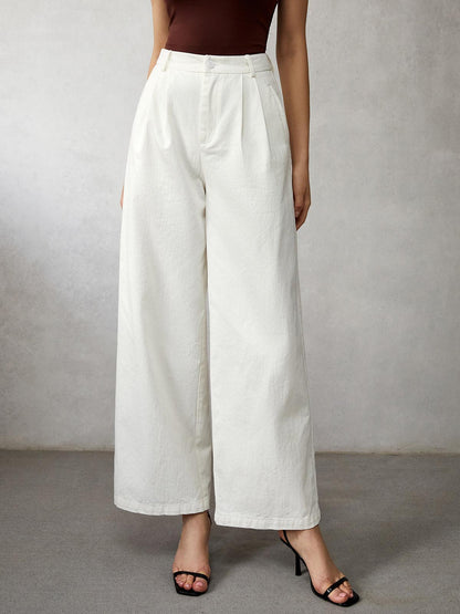 Comfy High Waist Loose Fit Women's Jeans