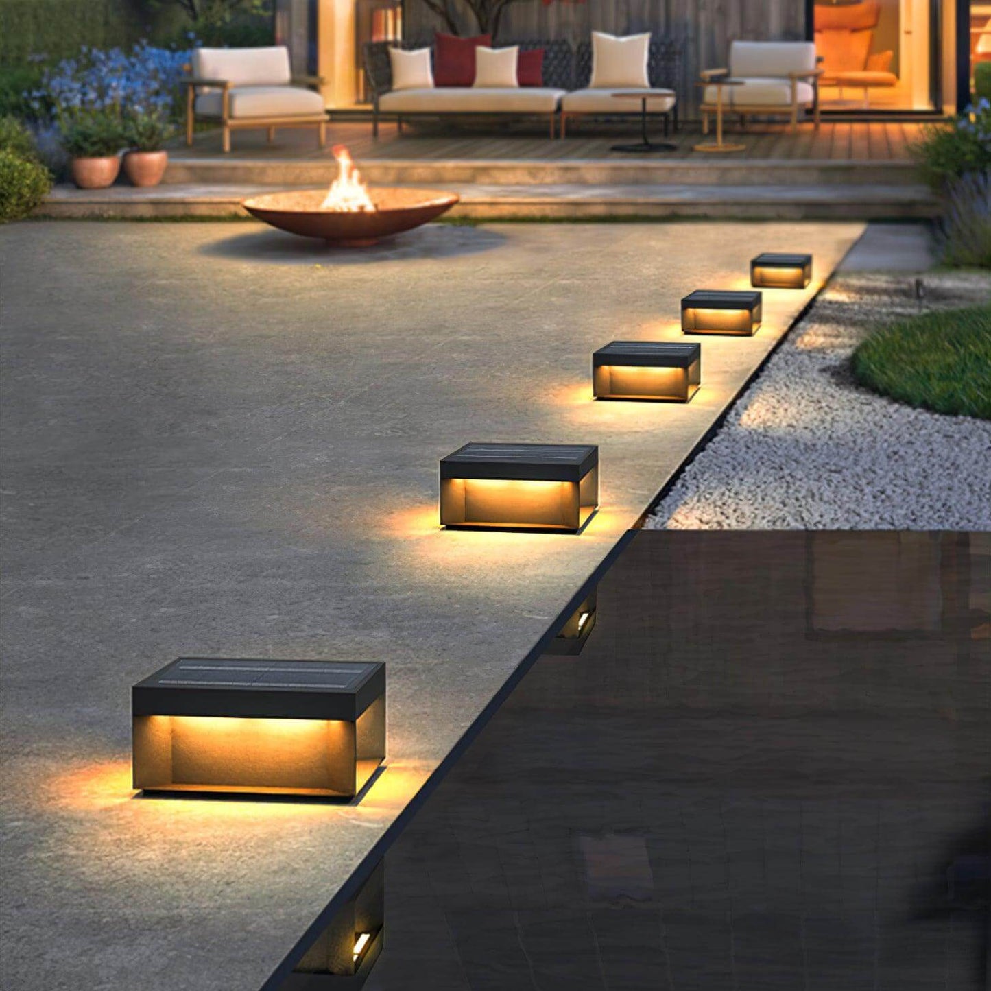 Waterproof Garden Post Lamp - Durable Outdoor Light