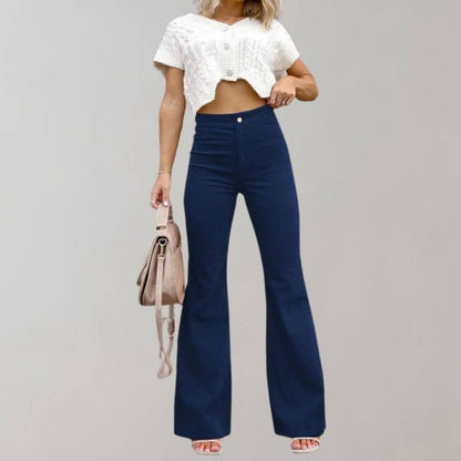 Comfortable High Waist Loose Fit Women's Pants