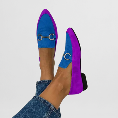 Classic Slip On Low Heel Shoes