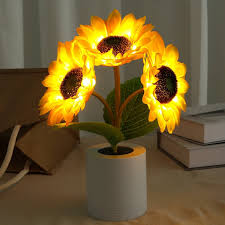 Bright Floral Desk Light