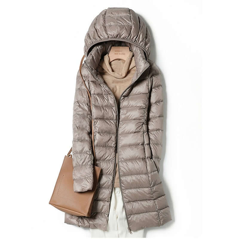 Lightweight Women's Winter Puffer Coat