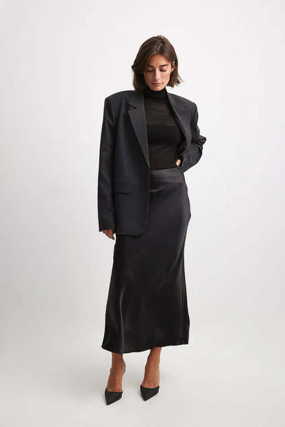 Elegant Long Flowy Skirt - Luxivelle