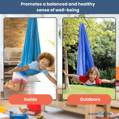 Gentle Motion Swing for Kids' Relaxation and Focus