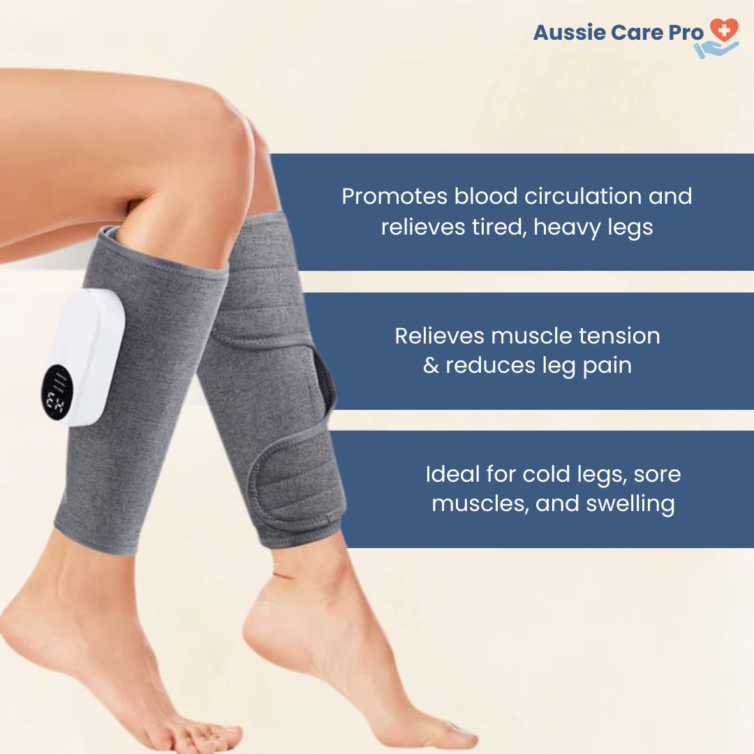 Relaxing Leg Massager with Heat and Compression