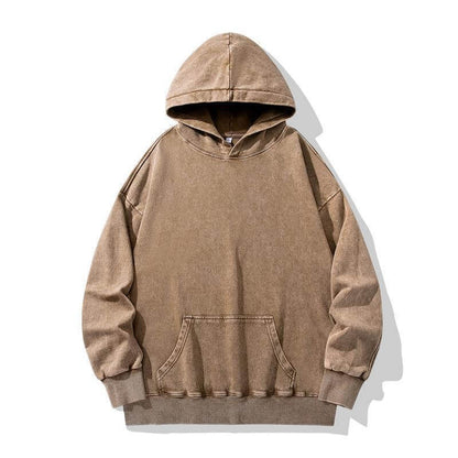 Relaxed Fit Mens Hooded Sweatshirt