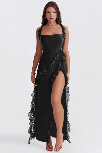 Beautiful Sundress with High Side Split