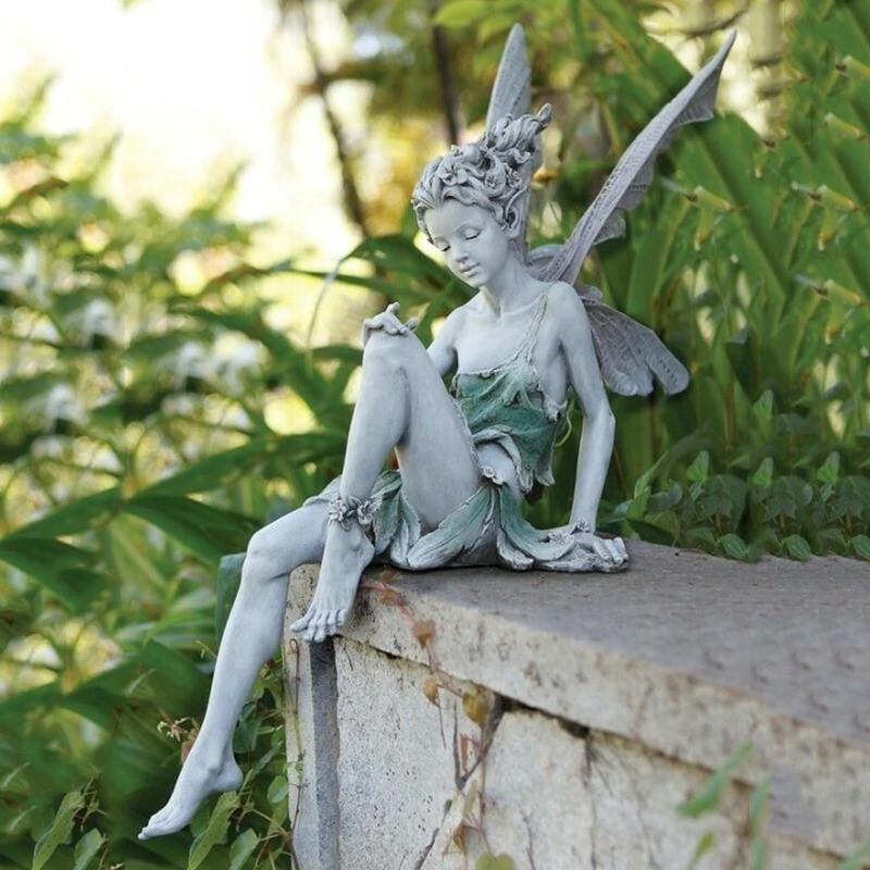 Colorful Fairy Garden Decoration Statue