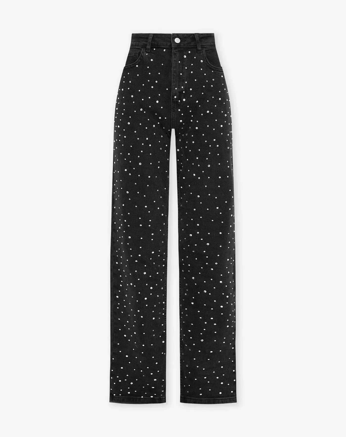 Fashionable Women's Classic Straight Jeans