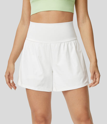 Variant image for Margarethe Yoga Shorts - 2-in-1 High Waist with Pockets, Breathable Fabric-36