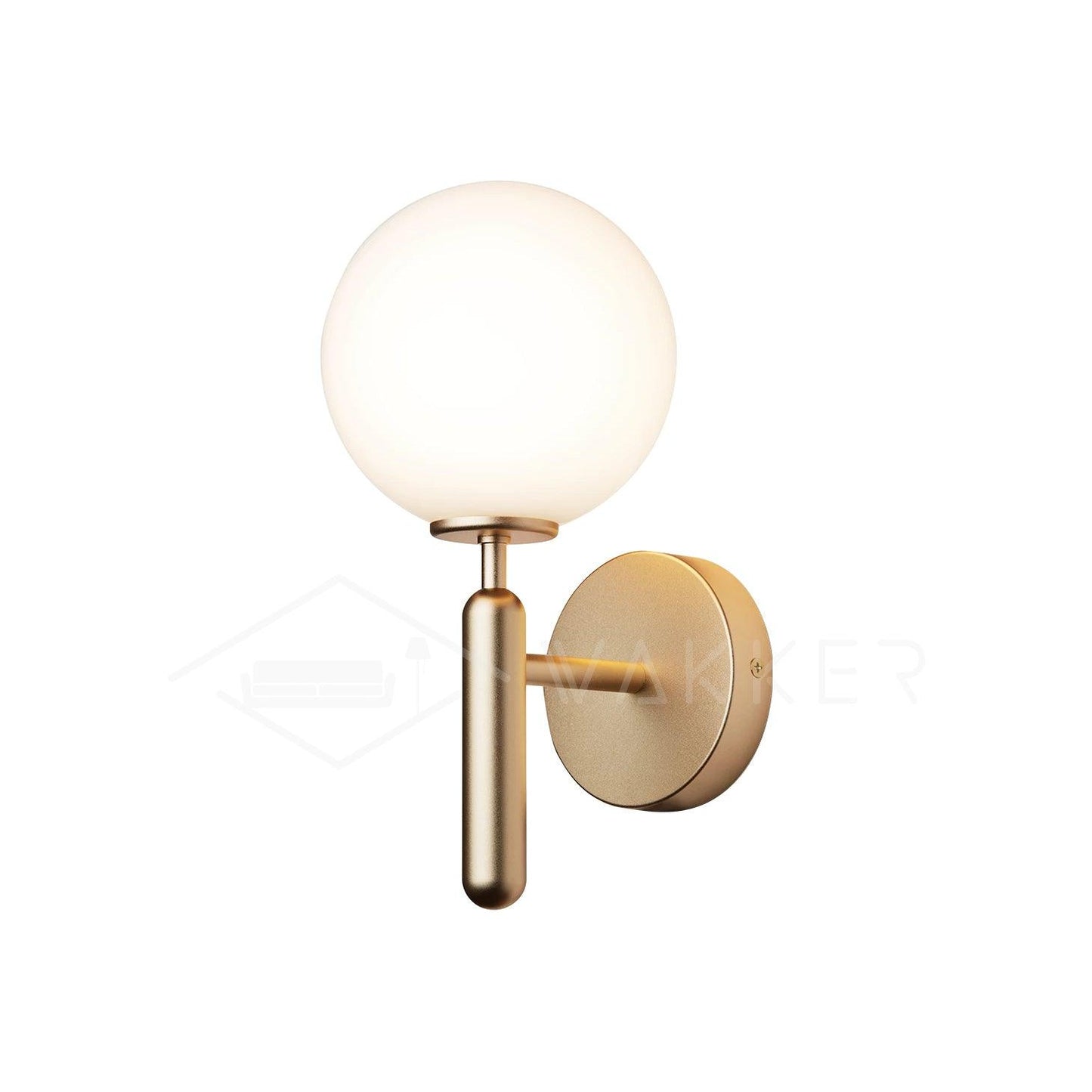 Stylish Glass Wall Light Fixture