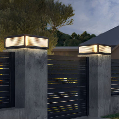 Stylish Garden LED Post Lamp - Luxivelle