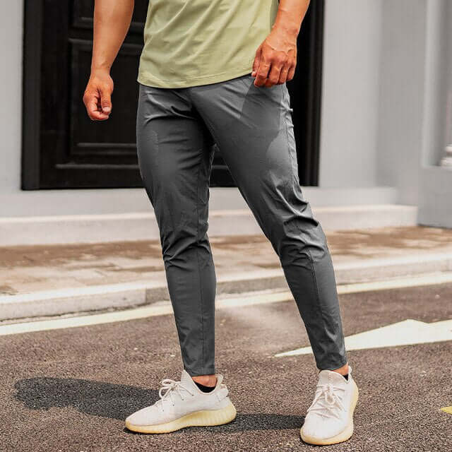 Slim Fit Jogger Pants - Breathable Casual Trousers