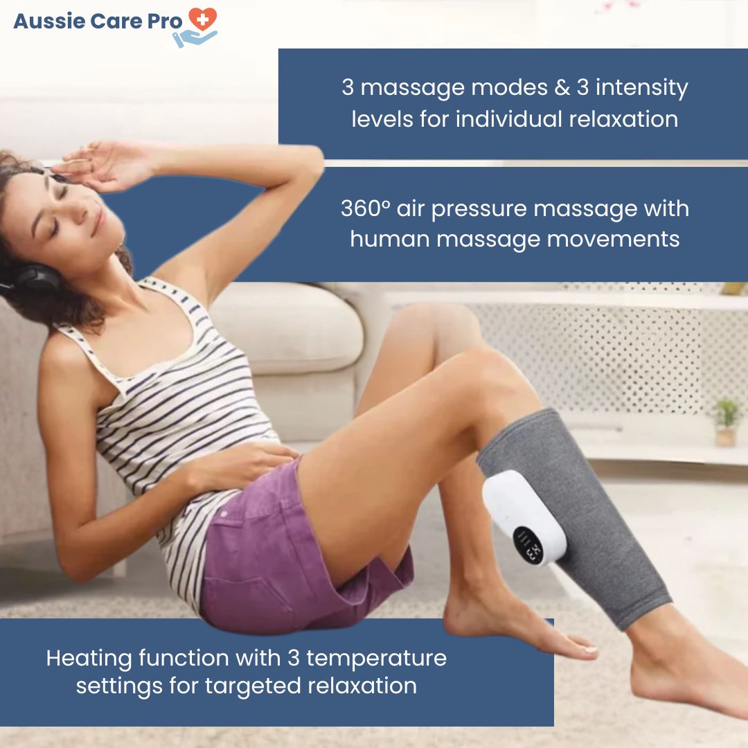 Relaxing Leg Massager with Heat and Compression