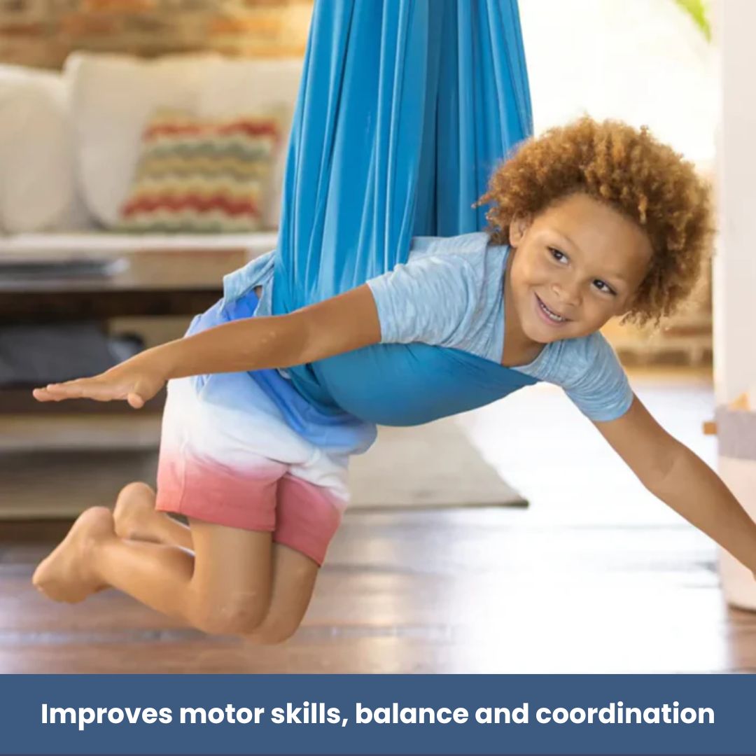 Gentle Motion Swing for Kids' Relaxation and Focus