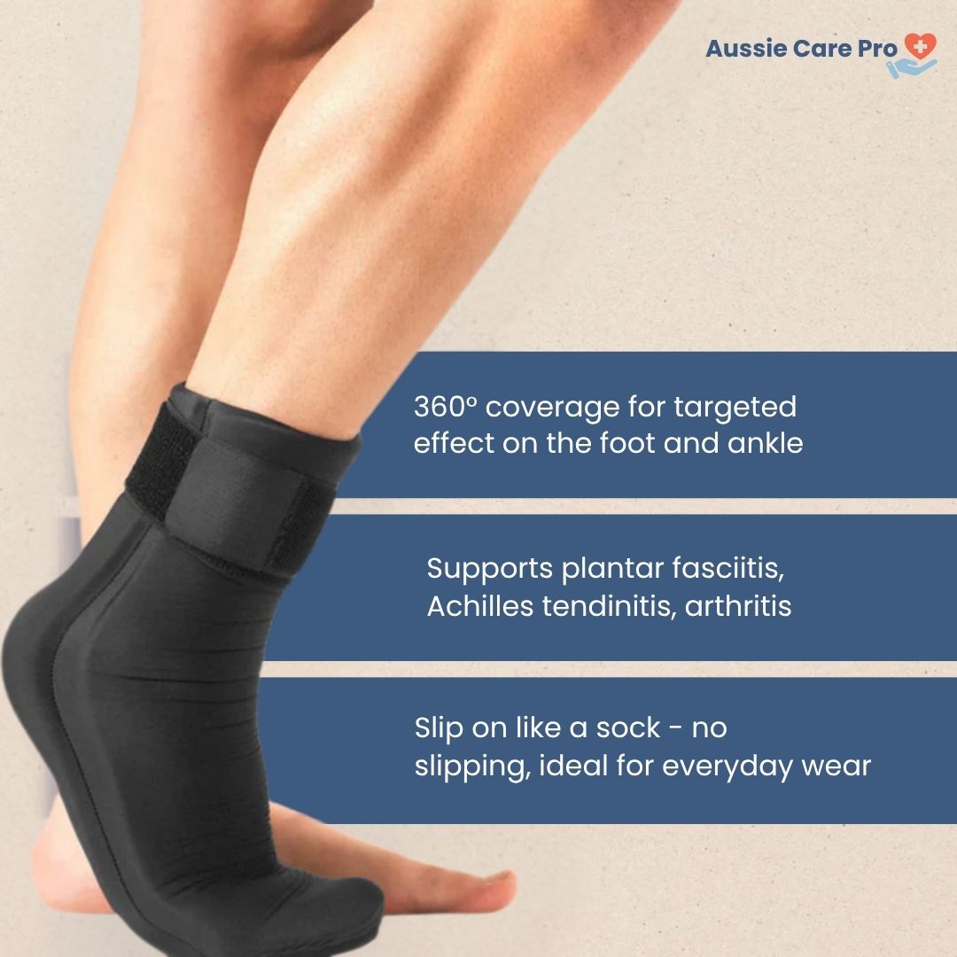 Heated Cold Therapy Foot Wrap - Pain Relief Wrap