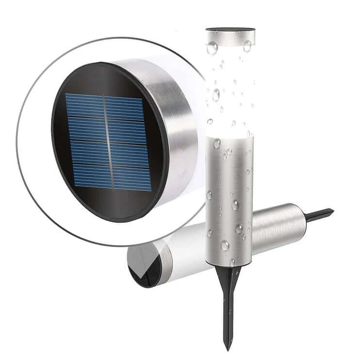Bright Outdoor Solar Powered LED Lamp