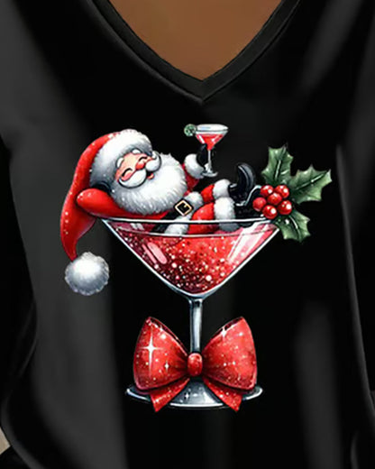 Women's Classic V Neck T Shirt