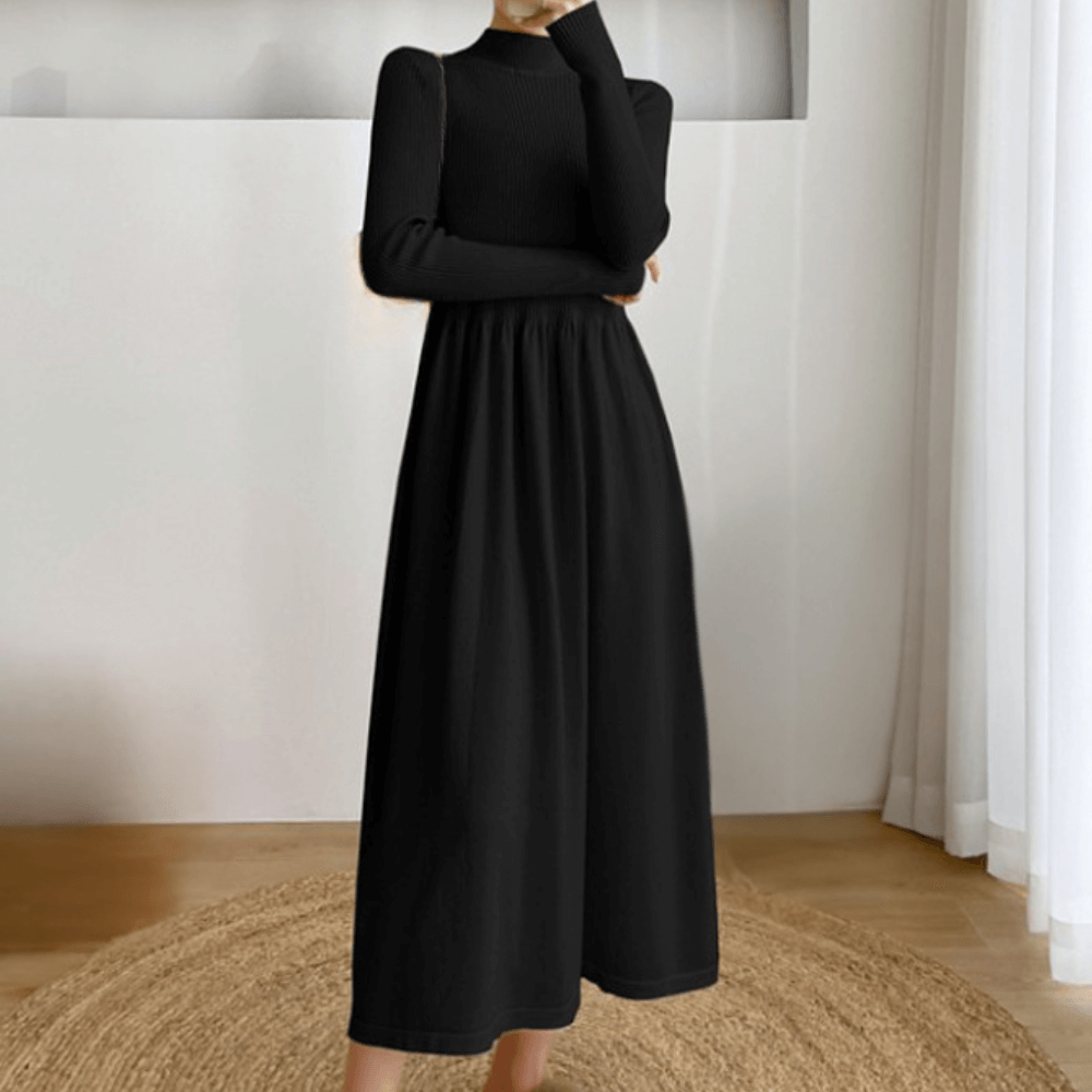 Warm Cozy Ladies Knit Dress