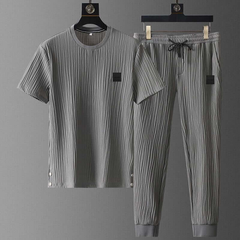 Men's Soft Fleece Jogger Suit - Loose Fit
