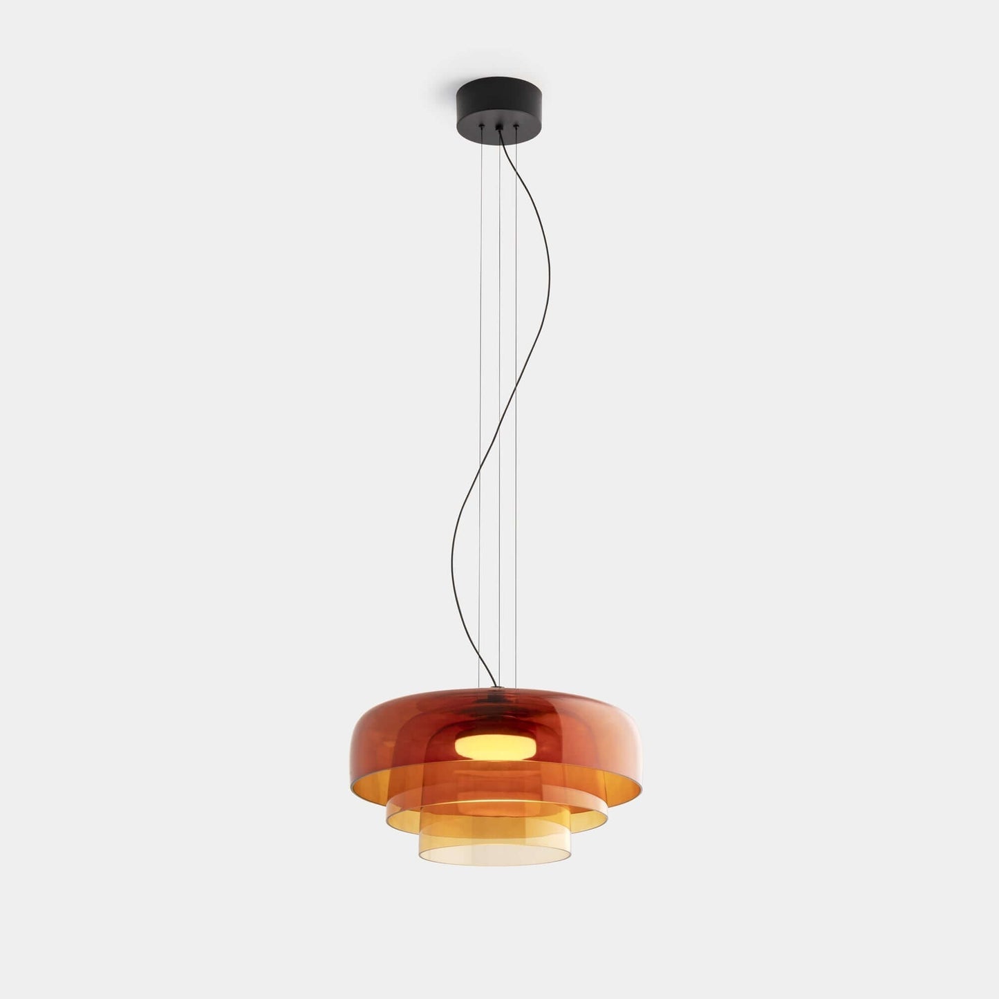 Elegant Clear Hanging Light Fixture