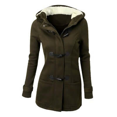 Soft Women's Fleece Hoodie Coat