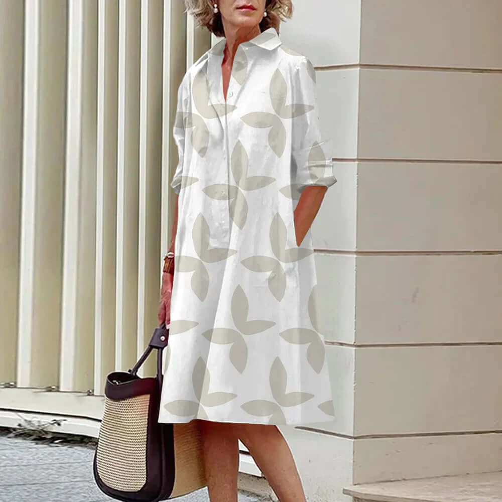 Classic Women's Midi Dress