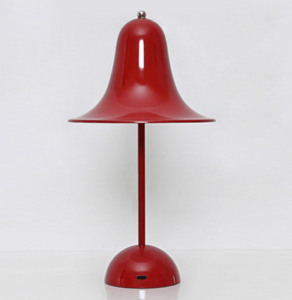 Wireless Desk Lamp with Traditional Shade