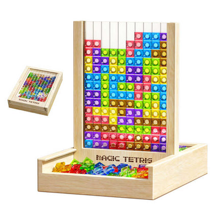 Eco Friendly Wood Puzzle Game for Kids and Adults