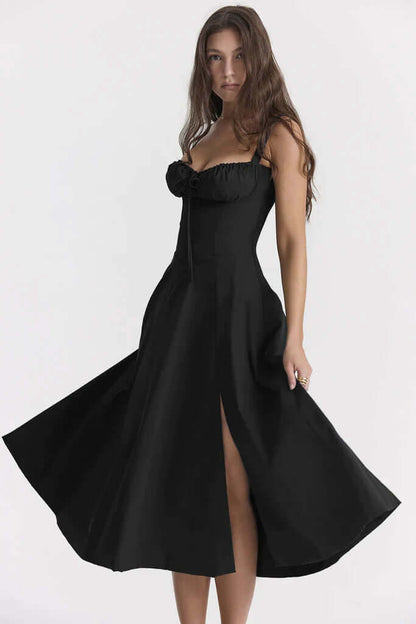 Fashionable Graphic Corset Dress