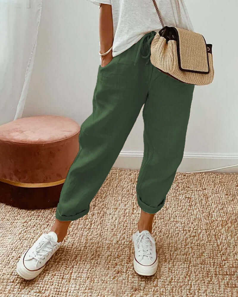 Relaxed Fit Summer Pants