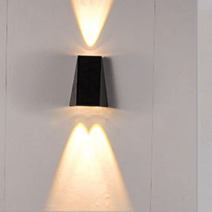 Bright Outdoor Solar Powered Garden Wall Light