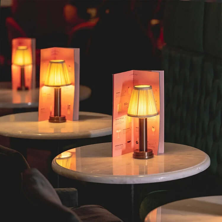 Wireless Metal Desk Light Lamp