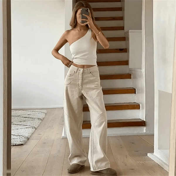Comfortable Loose Fit Wide Leg Pants - Luxivelle