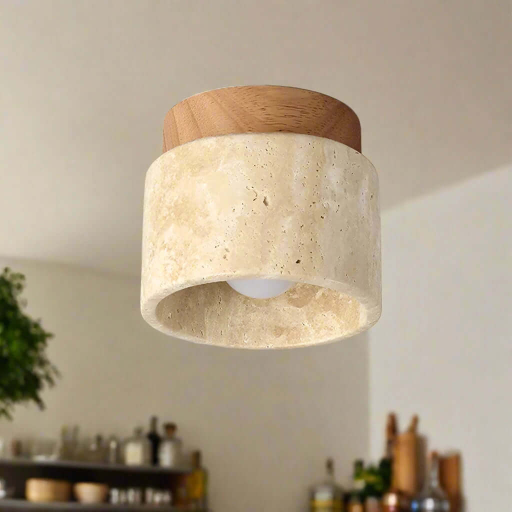 Luxury White Marble Pendant Light